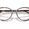 Dolce&Gabbana DG3425 3438 - Havana Brown Pearl eyeglasses angle view