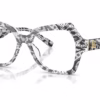 Dolce&Gabbana DG3429 3287 - Black Lace eyeglasses angle view