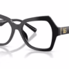 Dolce&Gabbana DG3429 501 - Black eyeglasses angle view