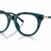 Dolce&Gabbana DG3433 3460 - Pearl Havana Petroleum eyeglasses angle view