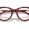 Dolce&Gabbana DG3433 3463 - Pearl Havana Red eyeglasses angle view