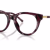 Dolce&Gabbana DG3433 3464 - Pearl Havana Purple eyeglasses angle view