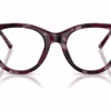 Dolce&Gabbana DG3433 3464 - Pearl Havana Purple eyeglasses front view