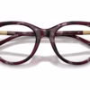 Dolce&Gabbana DG3433 3464 - Pearl Havana Purple eyeglasses angle view