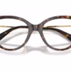 Dolce&Gabbana DG3438 502 - Havana eyeglasses angle view