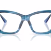 Dolce&Gabbana DG3439 3472 - Striped Blue eyeglasses front view