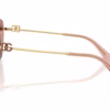 Dolce&Gabbana DG3439 3473 - Striped Red eyeglasses side view