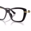 Dolce&Gabbana DG3439 501 - Black eyeglasses angle view