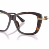 Dolce&Gabbana DG3439 502 - Havana eyeglasses angle view