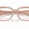 Dolce&Gabbana DG3441 3042 - Opal Brown eyeglasses angle view