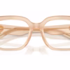 Dolce&Gabbana DG3441 3089 - Opal Beige eyeglasses angle view