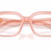 Dolce&Gabbana DG3441 3384 - Opal Rose eyeglasses angle view