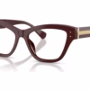 Dolce&Gabbana DG3448 3503 - Chocolate eyeglasses angle view