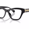 Dolce&Gabbana DG3448 501 - Black eyeglasses angle view
