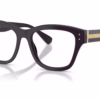 Dolce&Gabbana DG3449 3501 - Aubergine eyeglasses angle view