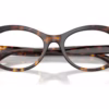 Dolce&Gabbana DG3450 502 - Havana eyeglasses angle view