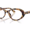 Dolce&Gabbana DG3450 512 - Yellow Havana eyeglasses angle view