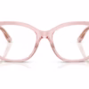 Dolce&Gabbana DG3451 3148 - Transparent Pink eyeglasses front view