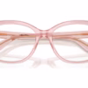 Dolce&Gabbana DG3451 3148 - Transparent Pink eyeglasses angle view