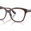 Dolce&Gabbana DG3451 502 - Havana eyeglasses angle view