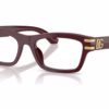Dolce&Gabbana DG3454 3091 - Bordeaux eyeglasses angle view