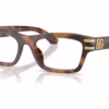 Dolce&Gabbana DG3454 3497 - Red Havana eyeglasses angle view