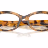 Dolce&Gabbana DG3455 3496 - Yellow Havana eyeglasses angle view