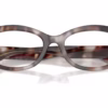 Dolce&Gabbana DG3455 3498 - Violet Havana eyeglasses angle view
