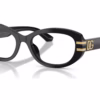 Dolce&Gabbana DG3455 501 - Black eyeglasses angle view