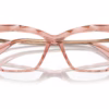 Dolce&Gabbana DG5025 3148 - Transparent Pink eyeglasses angle view