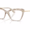 Dolce&Gabbana DG5025 3432 - Transparent Camel eyeglasses angle view