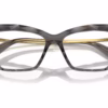 Dolce&Gabbana DG5025 504 - Transparent Grey eyeglasses angle view