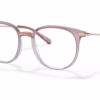 Dolce&Gabbana DG5071 3303 - Pink Pastel Gradient Crystal eyeglasses angle view