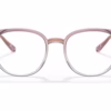 Dolce&Gabbana DG5071 3303 - Pink Pastel Gradient Crystal eyeglasses front view