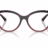 Dolce&Gabbana DG5116 3493 - Burgundy Havana Gradient eyeglasses front view