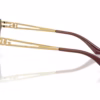 Dolce&Gabbana DG5116 3493 - Burgundy Havana Gradient eyeglasses side view