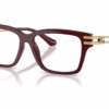 Dolce&Gabbana DG5117 3091 - Bordeaux eyeglasses angle view