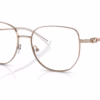 Michael Kors MK3062 1108 - Rose Gold eyeglasses angle view