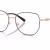 Michael Kors MK3062 1903 - Black Shiny eyeglasses angle view