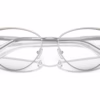 Michael Kors MK3064B 1015 - Silver/Rose Gold eyeglasses angle view