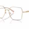 Michael Kors MK3082D 1014 - Shiny Light Gold eyeglasses angle view