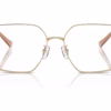Michael Kors MK3082D 1014 - Shiny Light Gold eyeglasses front view