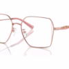 Michael Kors MK3082D 1108 - Shiny Rose Gold eyeglasses angle view