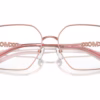 Michael Kors MK3082D 1108 - Shiny Rose Gold eyeglasses angle view