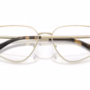 Michael Kors MK3088 1014 - Light Gold Shiny eyeglasses angle view