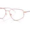 Michael Kors MK3088 1108 - Rose Gold Shiny eyeglasses angle view