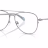 Michael Kors MK3089 1002 - Shiny Gunmetal eyeglasses angle view