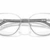Michael Kors MK3090 1903 - Silver Shiny eyeglasses angle view