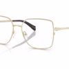 Michael Kors MK3091B 1014 - Light Gold Shiny eyeglasses angle view