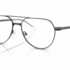 Michael Kors MK3092 1002 - Matte Gunmetal eyeglasses angle view